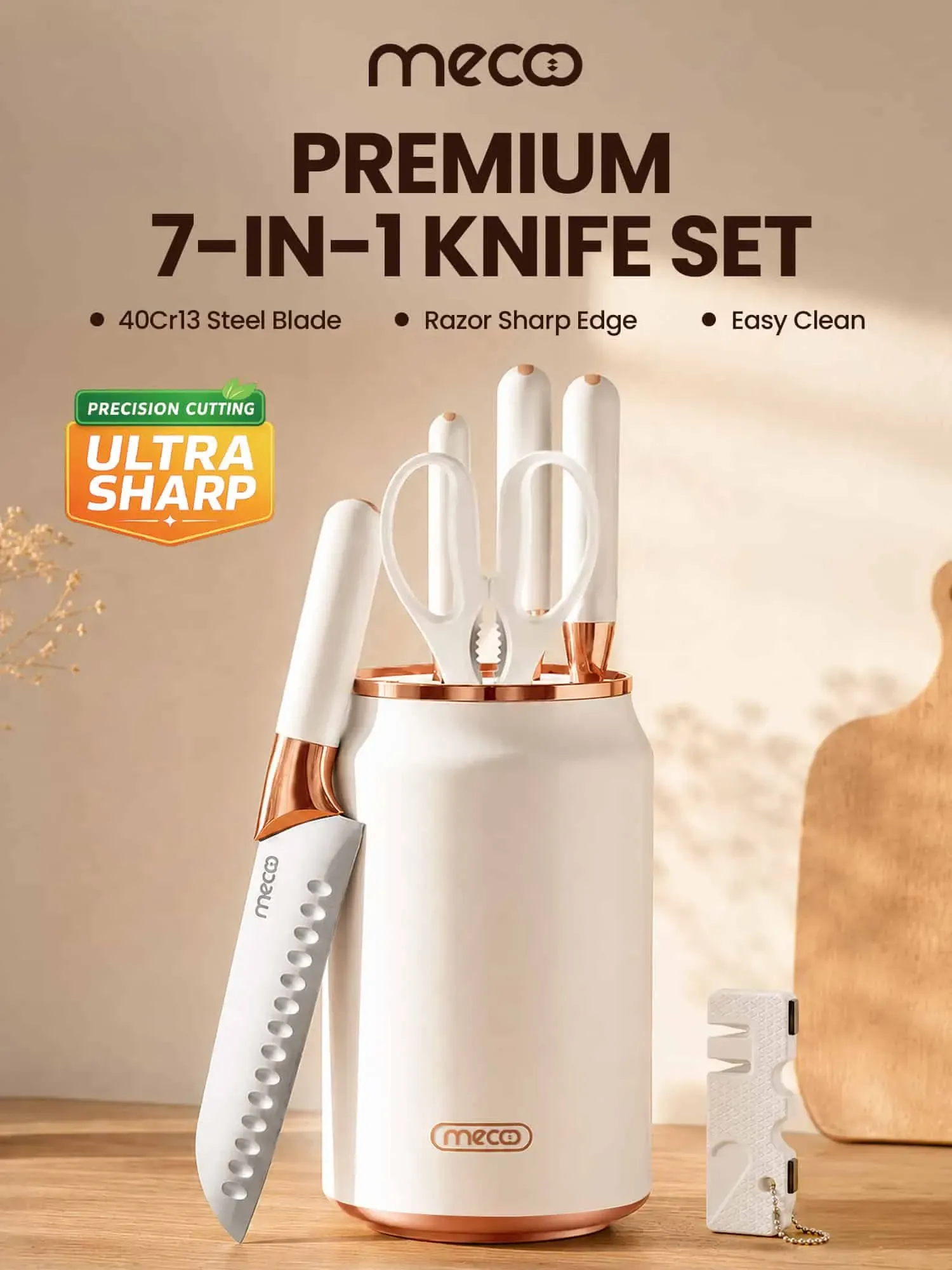 Mecoo Premium 7in1 Knife Set