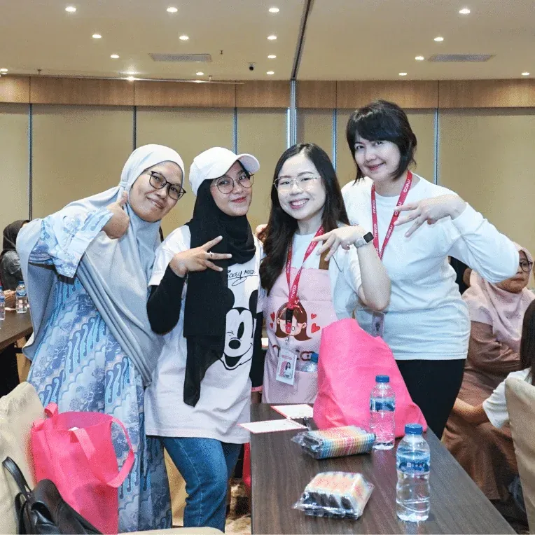 Momen kegiatan komunitas MeCookers
