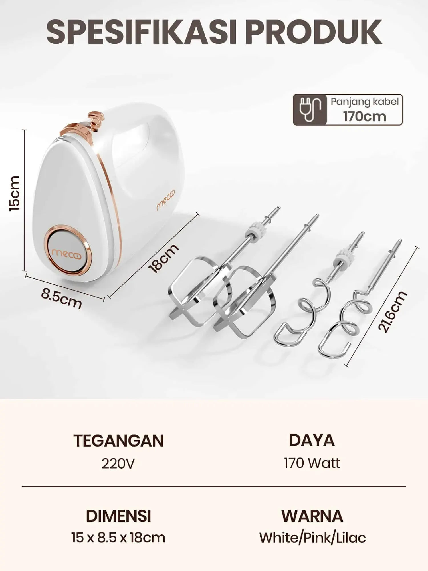 Mecoo Hand Mixer