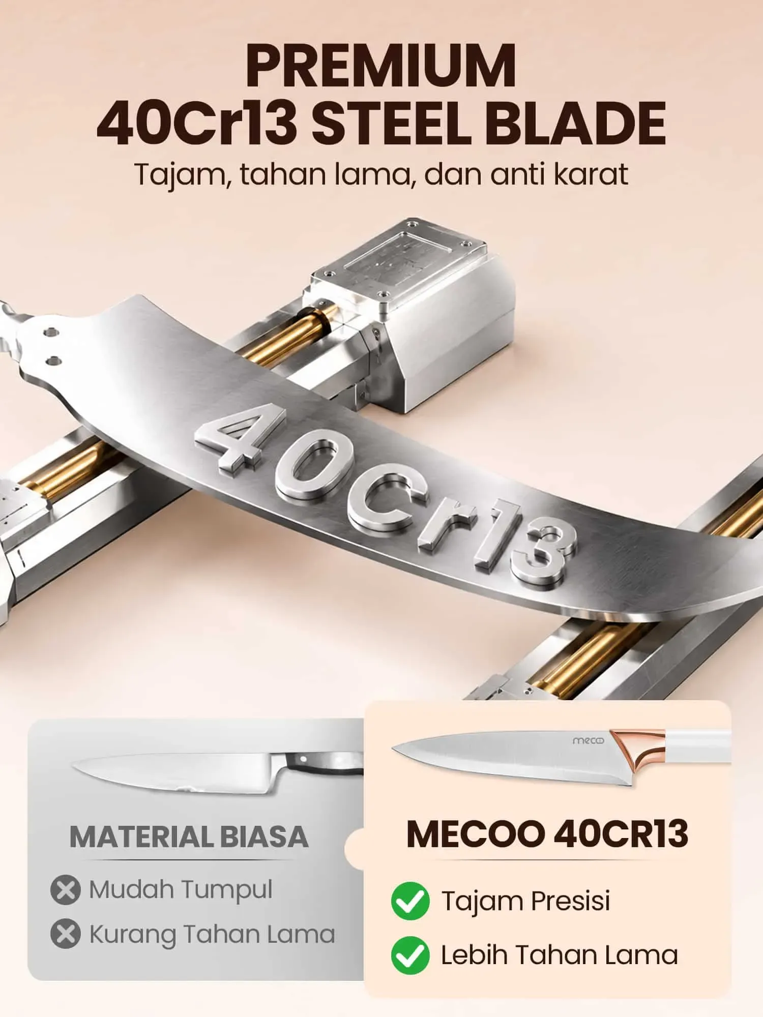 Mecoo Premium 7in1 Knife Set