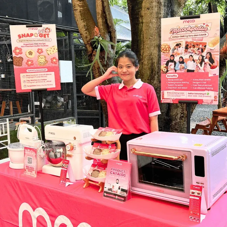 Momen kegiatan komunitas MeCookers