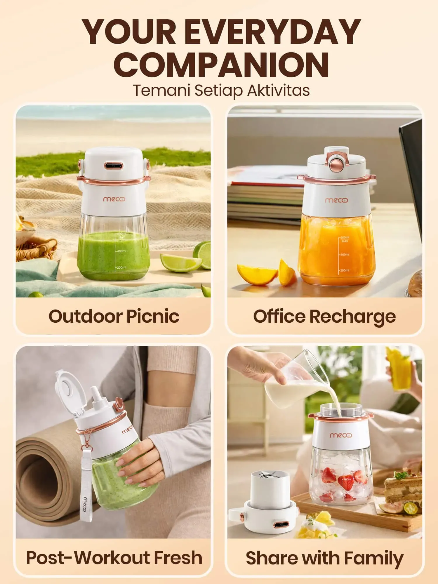 Mecoo Portable Juicer PRO