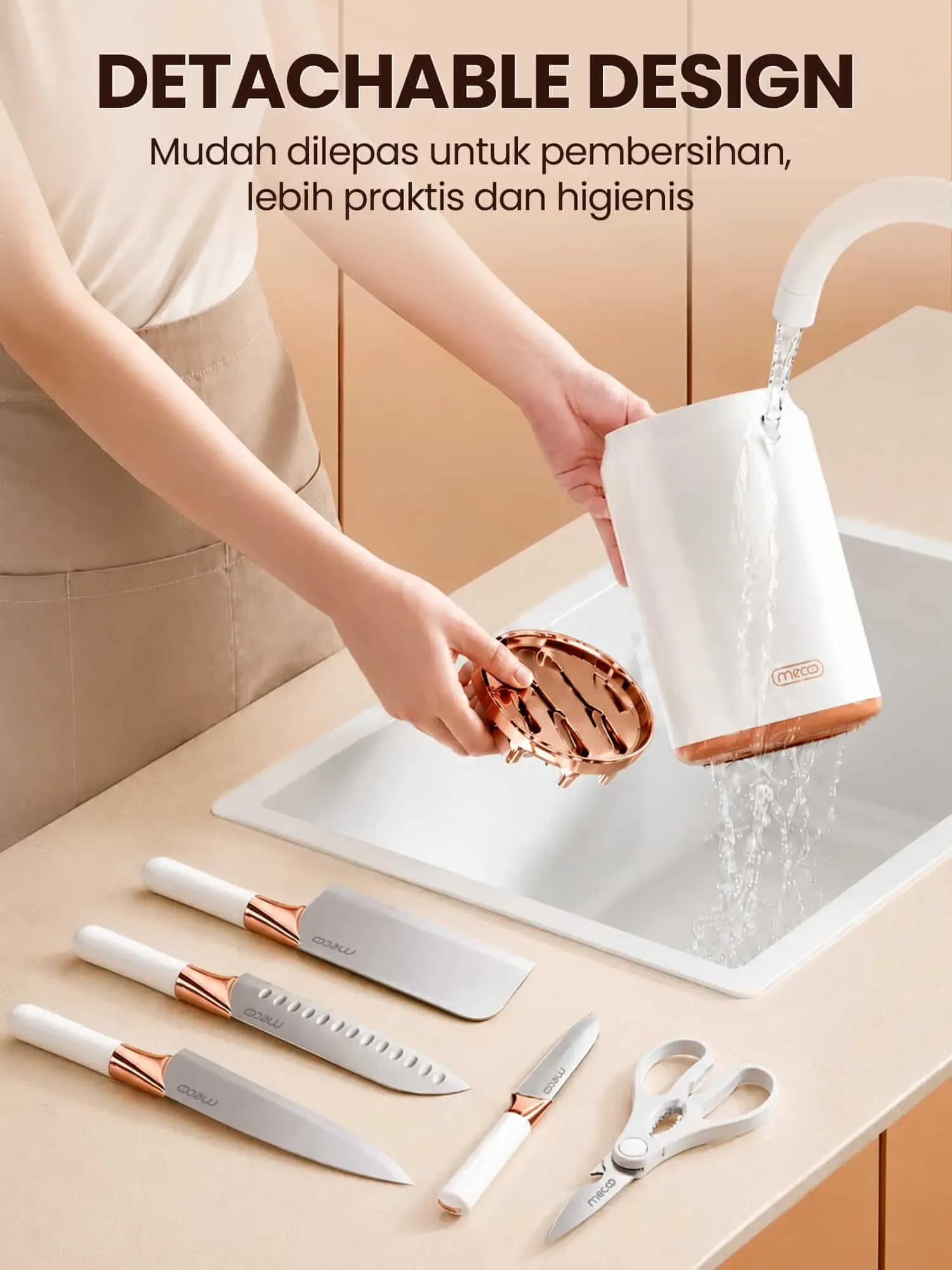 Mecoo Premium 7in1 Knife Set