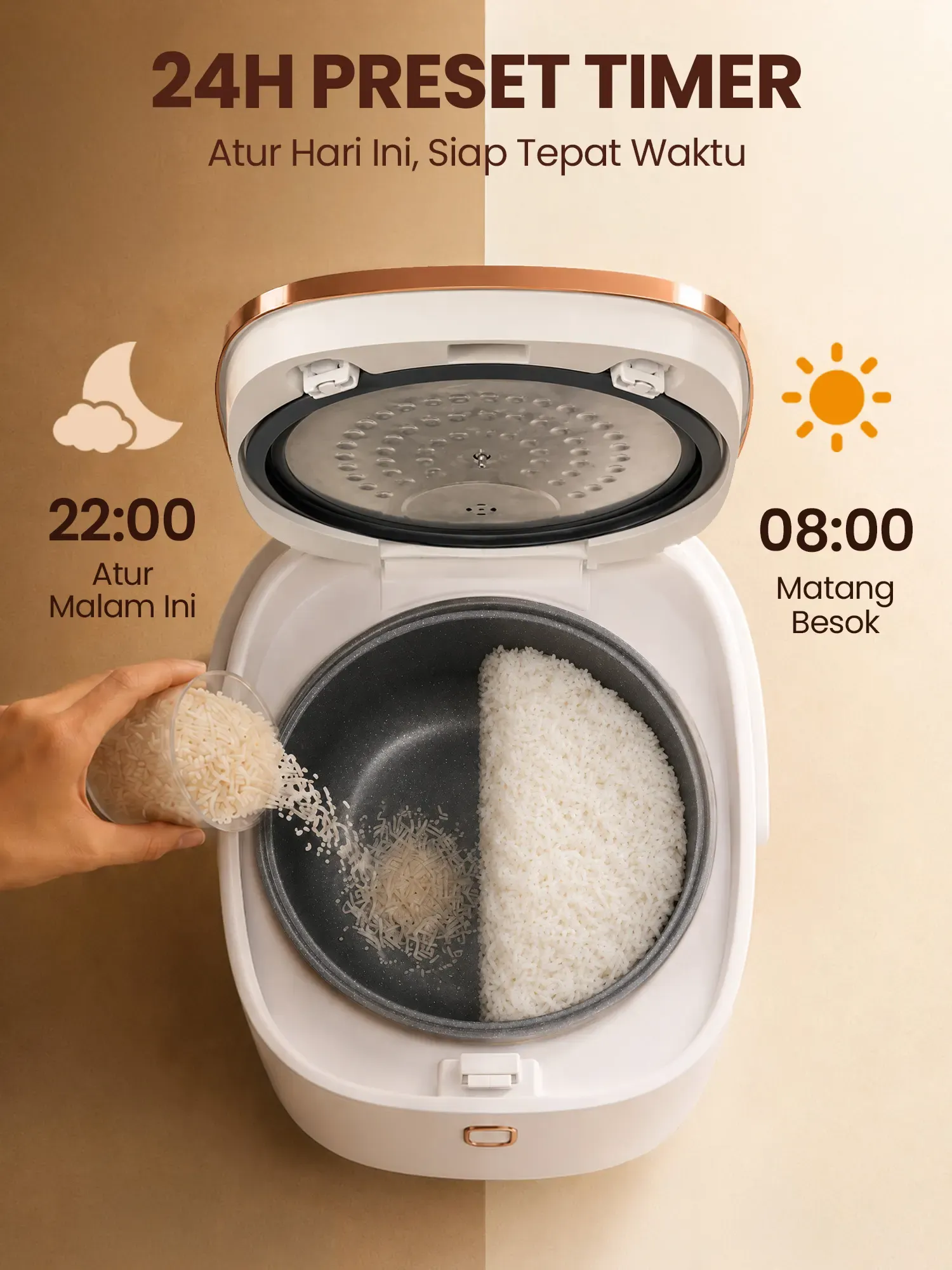 Mecoo Rice Cooker Pro