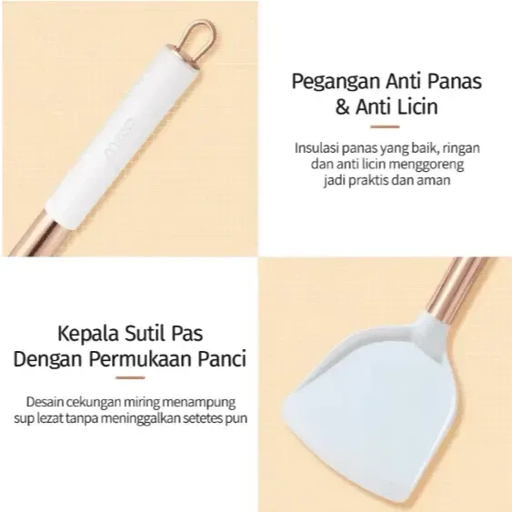 Mecoo Spatula Set