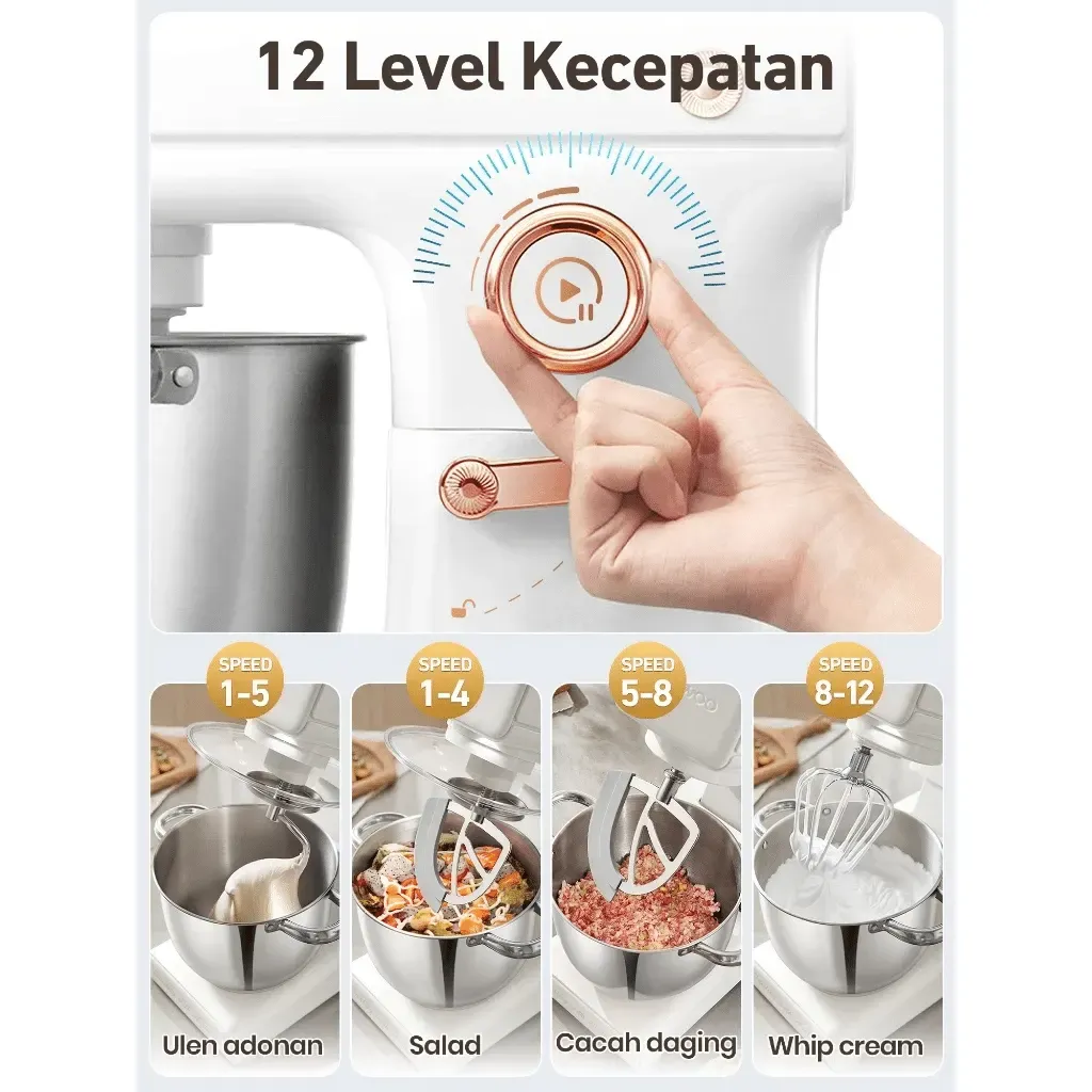 Mecoo Premium Stand Mixer
