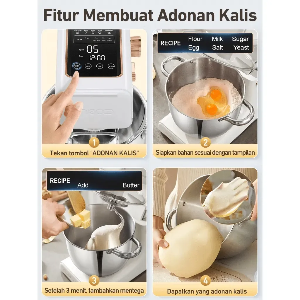 Mecoo Premium Stand Mixer